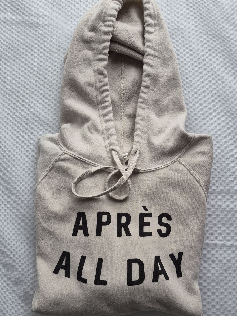 Aprés All Day Beige Hoodie